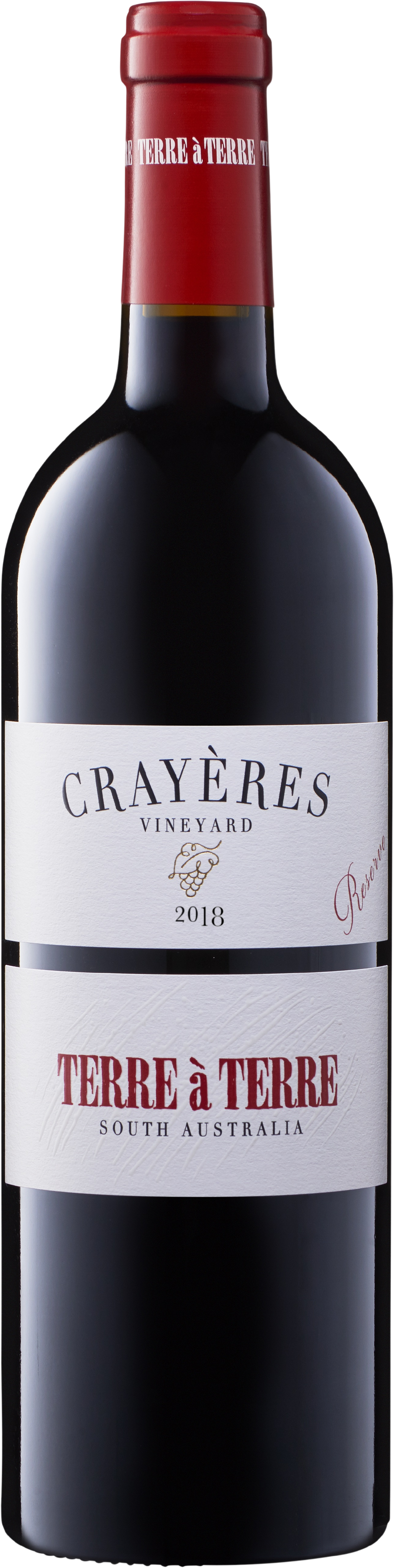 Terre à Terre Crayères Vineyard Reserve Cabernet Sauvignon Shiraz Cabernet Franc 2018
